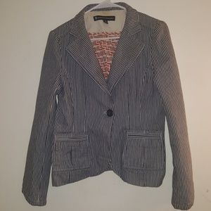 Stripe Blazer